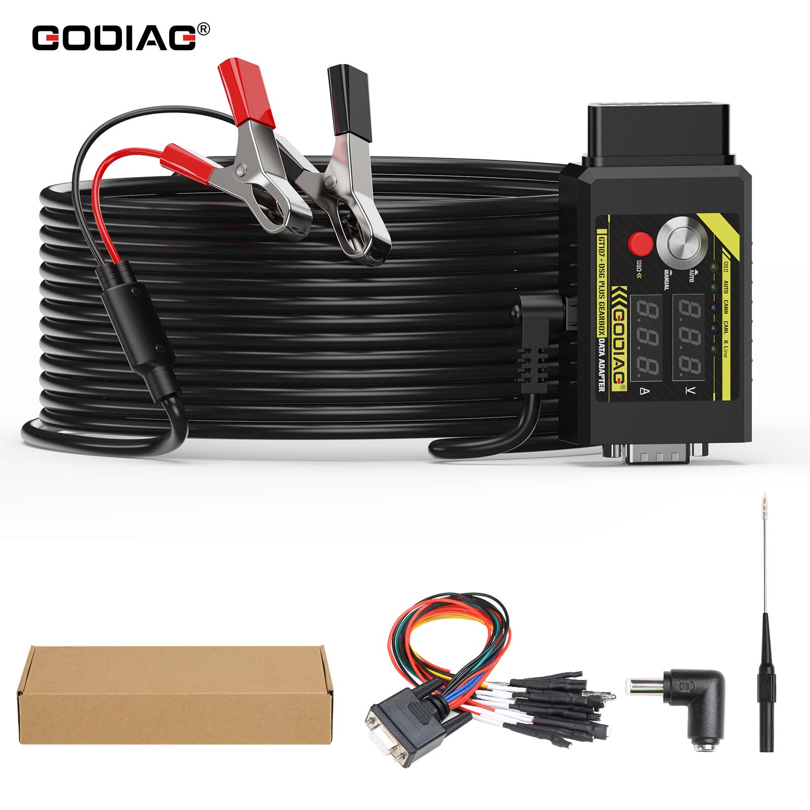 GODIAG GT107+ DSG Plus Gearbox Data Adapter for VW Benz BMW Work with  Pcmtuner